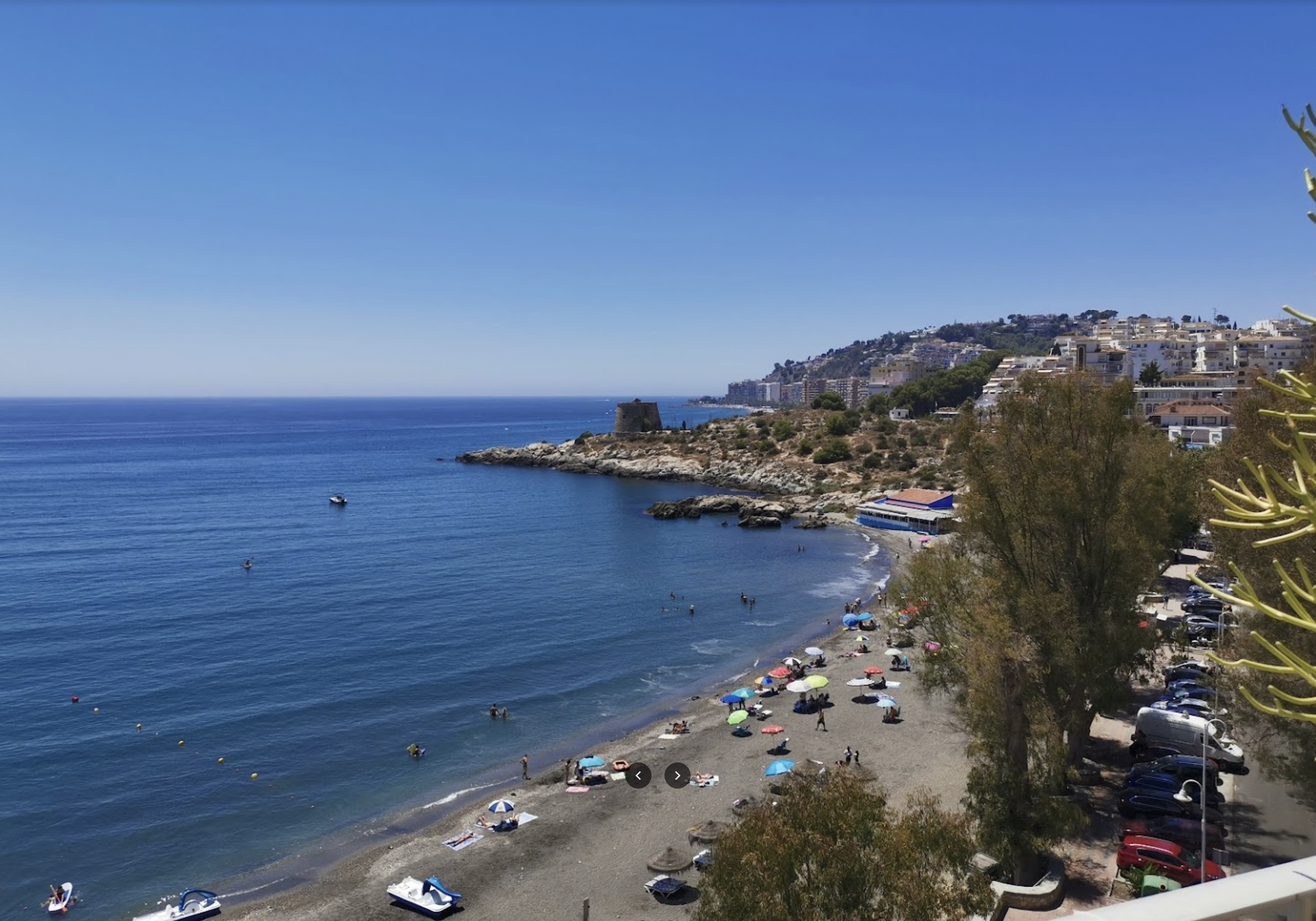 Pozuelo strand in Almunecar