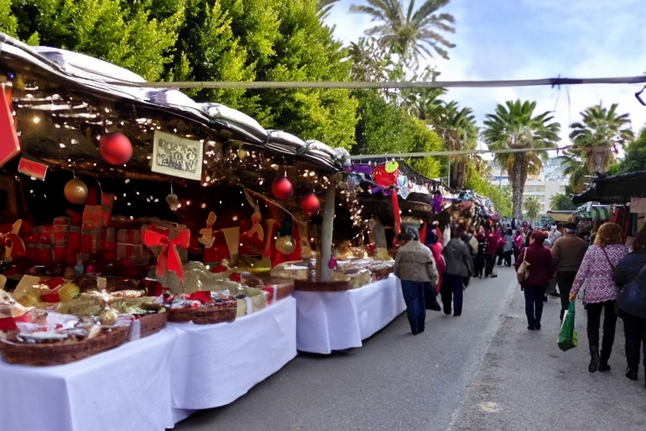 christmas market kerstmarkt almunecar