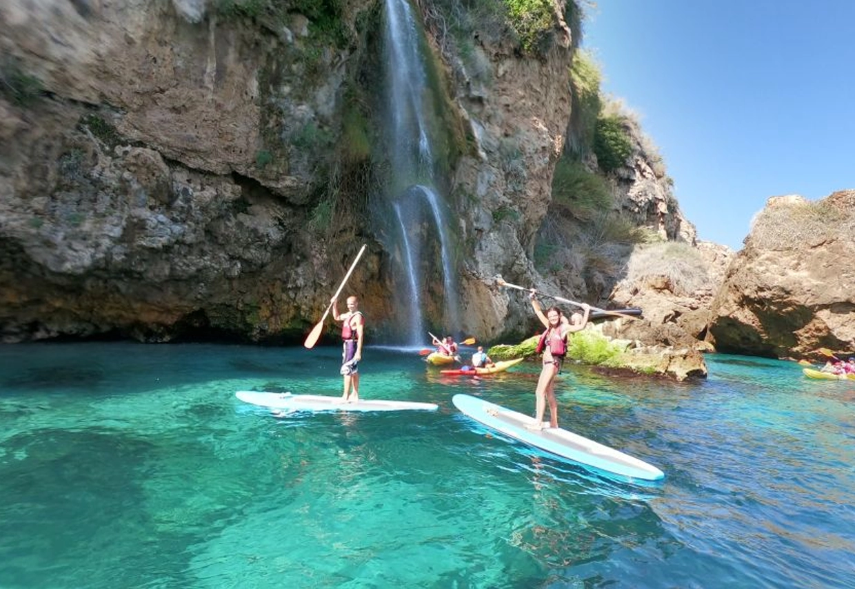 Suppen en snorkelen langs Maro-Cerro Gordo Cliffs