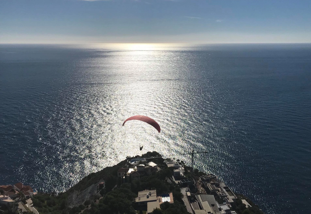 fly with dirk almunecar la herradura paragliden